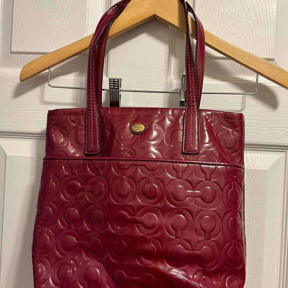 Elegant Berry (purple) Tote(wallet included) Bag